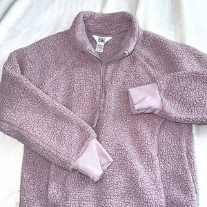 Lavendar Athleta Girl sweater pullover